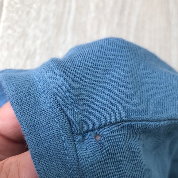 Mens Life Is Good T-Shirt Football/Turkey/Nap/Repeat Blue size S - Picture 5 of 5